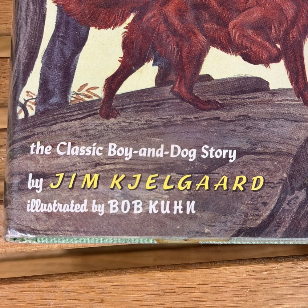 Holiday House Big Red Jim Kjelgaard VTG Hardcover Cabincore Irish Setter Book - Picture 3 of 11